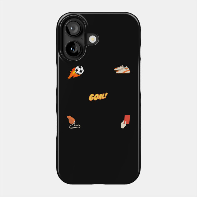 Soccer Lover Phone Case by BlackMeme94