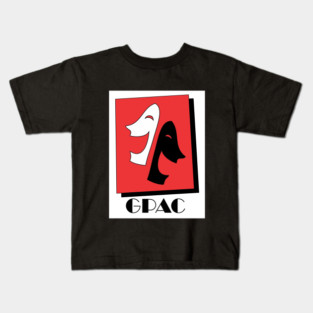 GPAC Logo Black Text Kids T-Shirt