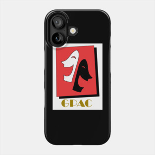 GPAC Logo Gold Text Phone Case