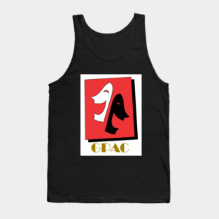 GPAC Logo Gold Text Tank Top