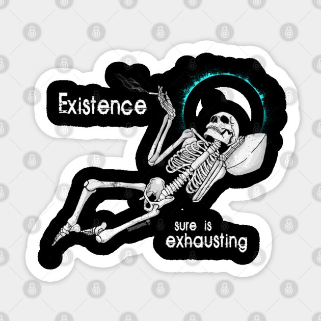 Ugh. Sticker by Tommy Devoid