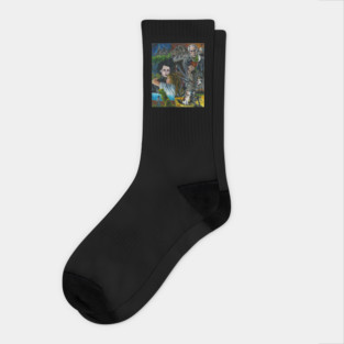 Edward Scissorhands Socks