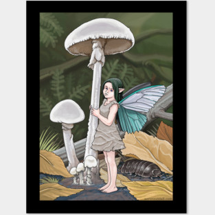 Fungal Fairy Posters and Art