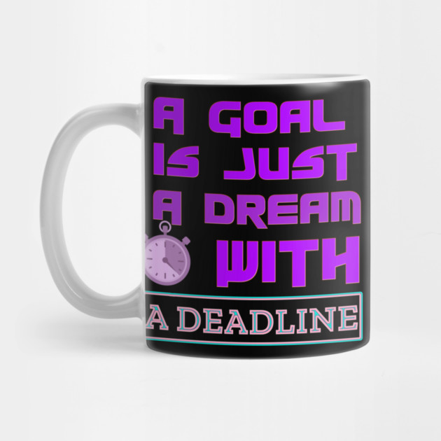 Set a Deadline to YOUR DREAMS to become GOALS! Black Hoodies Motiv Concepts by MotiVVaTTi