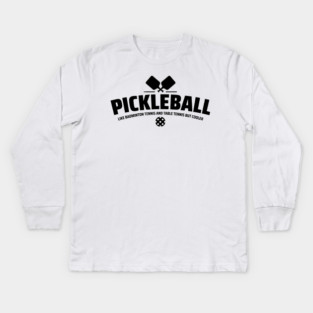 pickleball Kids Long Sleeve T-Shirt