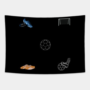 Soccer Lover Tapestry