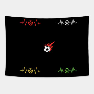 Soccer Lover Tapestry