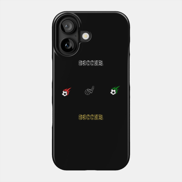 Soccer Lover Phone Case by BlackMeme94