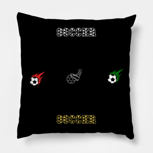 Soccer Lover Pillow by BlackMeme94
