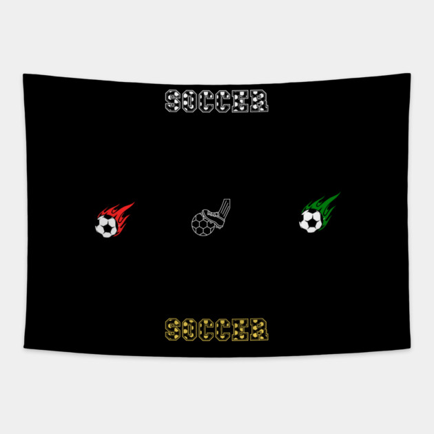 Soccer Lover Tapestry by BlackMeme94