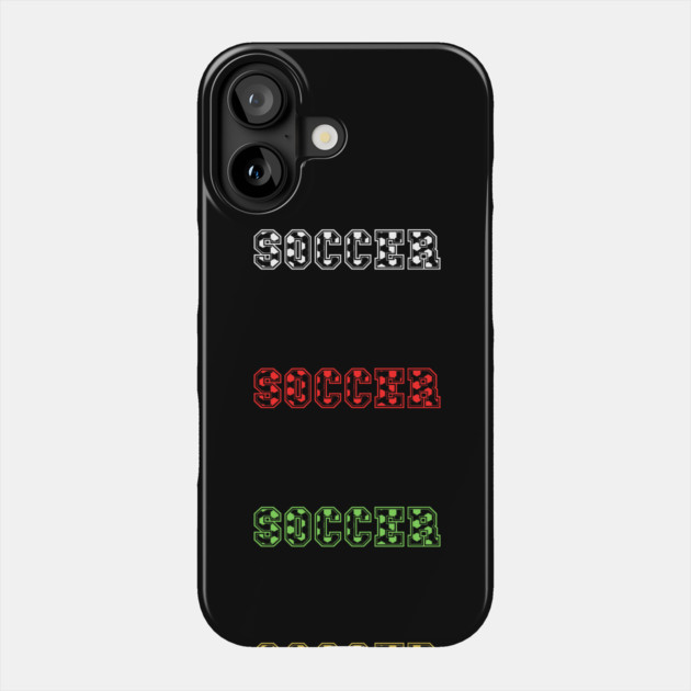 Soccer Lover Phone Case by BlackMeme94