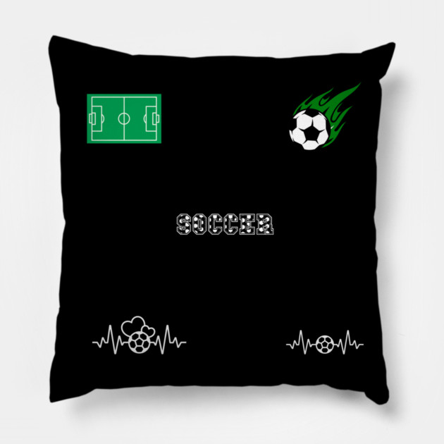 Soccer Lover Pillow by BlackMeme94