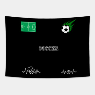 Soccer Lover Tapestry