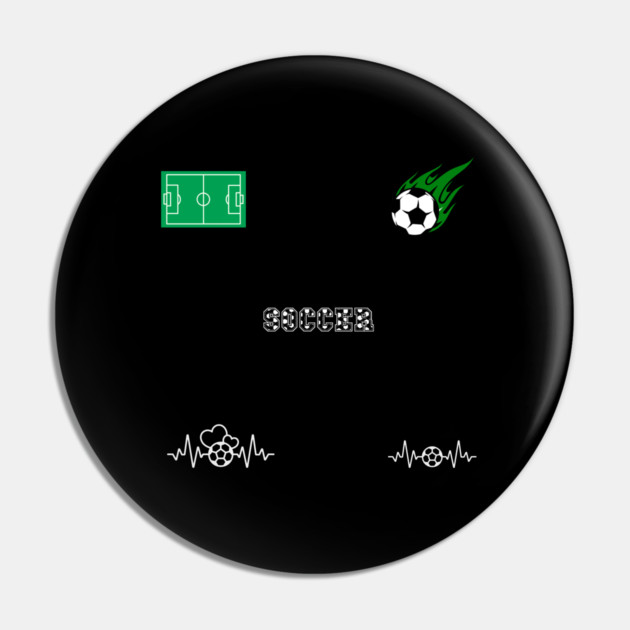 Soccer Lover Pin by BlackMeme94