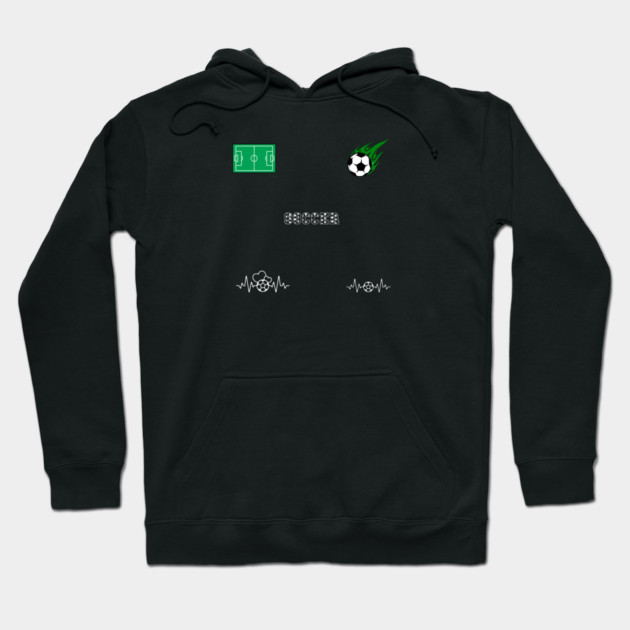 Soccer Lover Hoodie by BlackMeme94