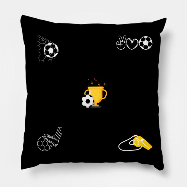 Soccer Lover Pillow by BlackMeme94
