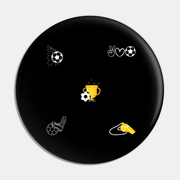 Soccer Lover Pin by BlackMeme94