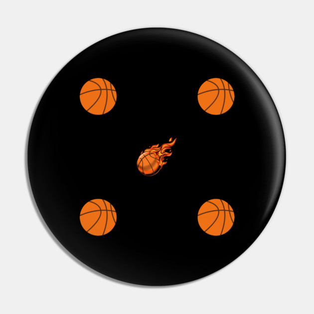 Basketball Lover Pin by BlackMeme94