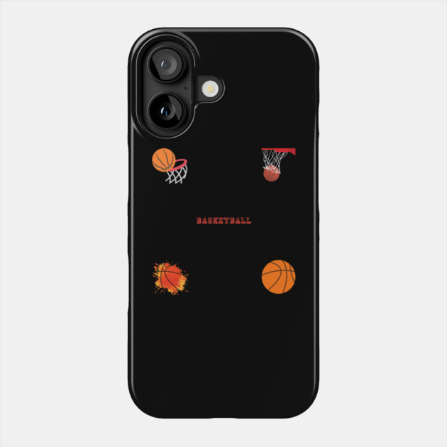 Basketball Lover Phone Case by BlackMeme94