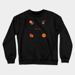 Basketball Lover Crewneck Sweatshirt