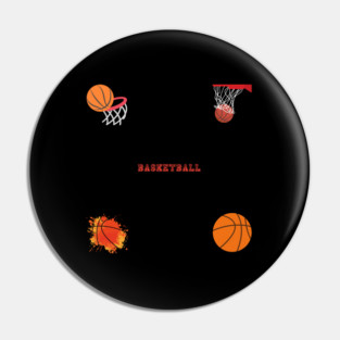 Basketball Lover Pin