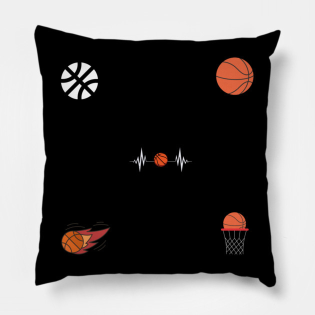 Basketball Lover Pillow by BlackMeme94