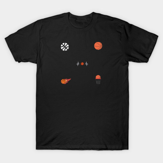 Basketball Lover T-Shirt by BlackMeme94
