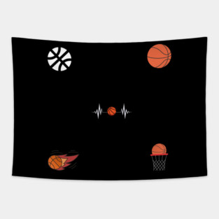 Basketball Lover Tapestry