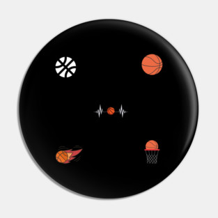 Basketball Lover Pin