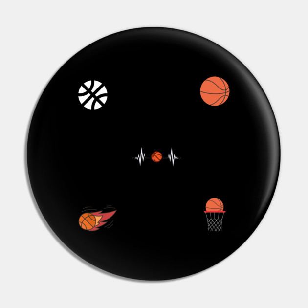 Basketball Lover Pin by BlackMeme94