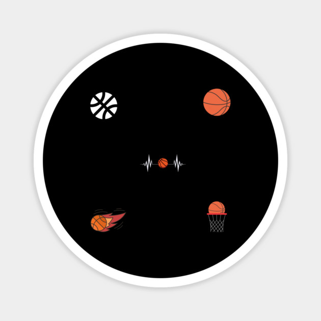 Basketball Lover Magnet by BlackMeme94