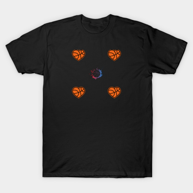 Basketball Lover T-Shirt by BlackMeme94