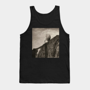 Sisyphus old picture meme mythology greek Tank Top