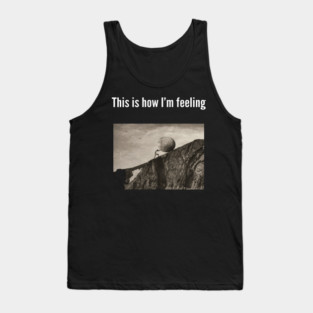 sisyphus this is how I'm feeling meme greek mythology Tank Top