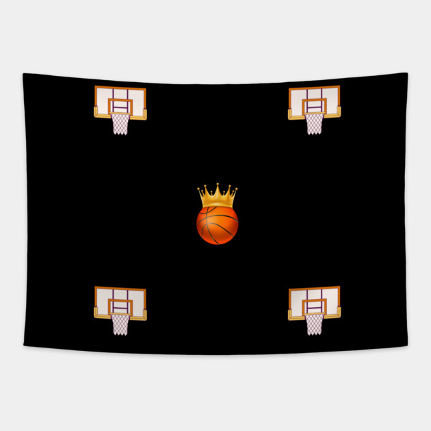 Basketball Lover Tapestry by BlackMeme94