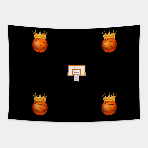 Basketball Lover Tapestry by BlackMeme94