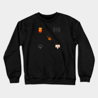 Basketball Lover Crewneck Sweatshirt