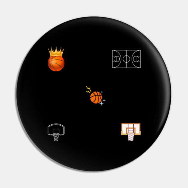 Basketball Lover Pin by BlackMeme94