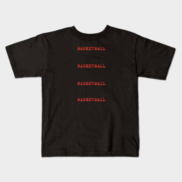Basketball Lover Kids T-Shirt by BlackMeme94
