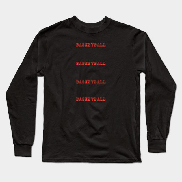 Basketball Lover Long Sleeve T-Shirt by BlackMeme94