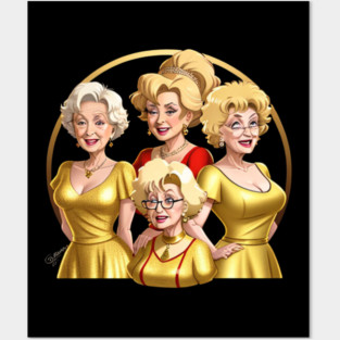 golden girls Posters and Art