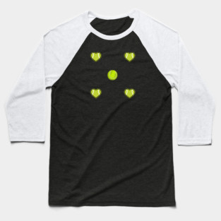 Tennis Lover Baseball T-Shirt