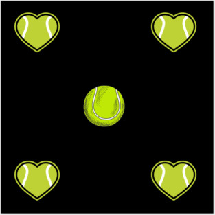 Tennis Lover Posters and Art
