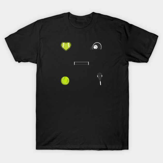 Tennis Lover T-Shirt by BlackMeme94