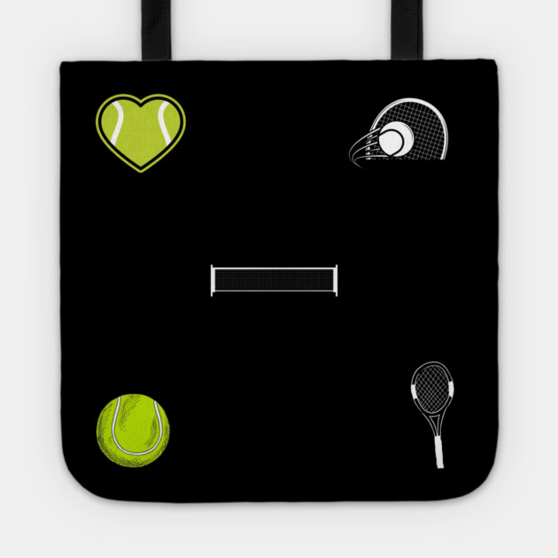 Tennis Lover Tote by BlackMeme94