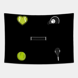 Tennis Lover Tapestry