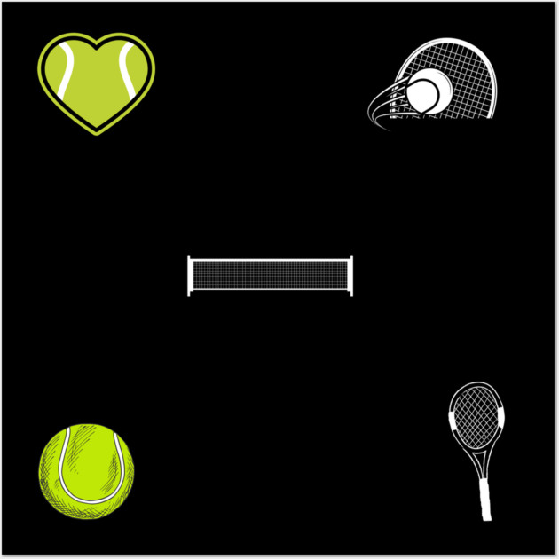 Tennis Lover Wall Art by BlackMeme94