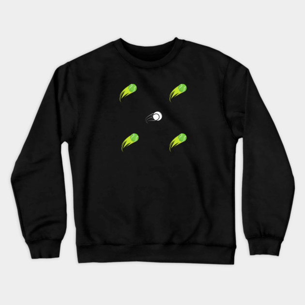 Tennis Lover Crewneck Sweatshirt by BlackMeme94