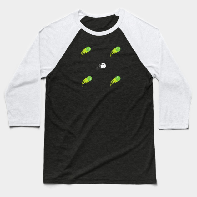 Tennis Lover Baseball T-Shirt by BlackMeme94