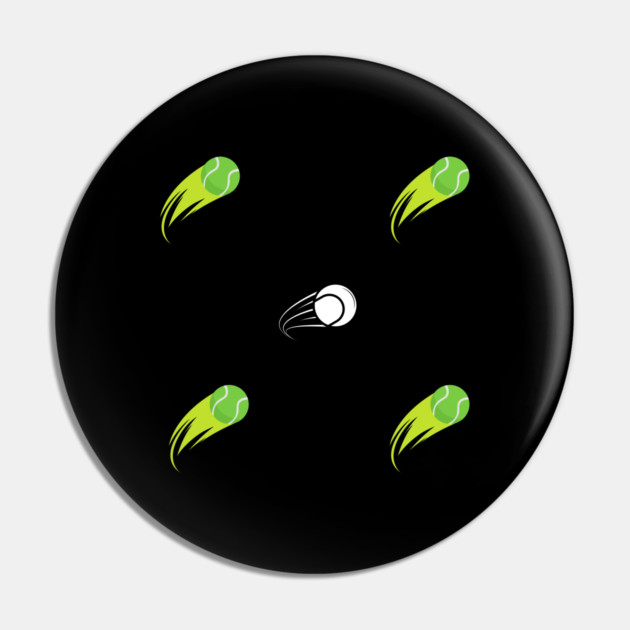 Tennis Lover Pin by BlackMeme94